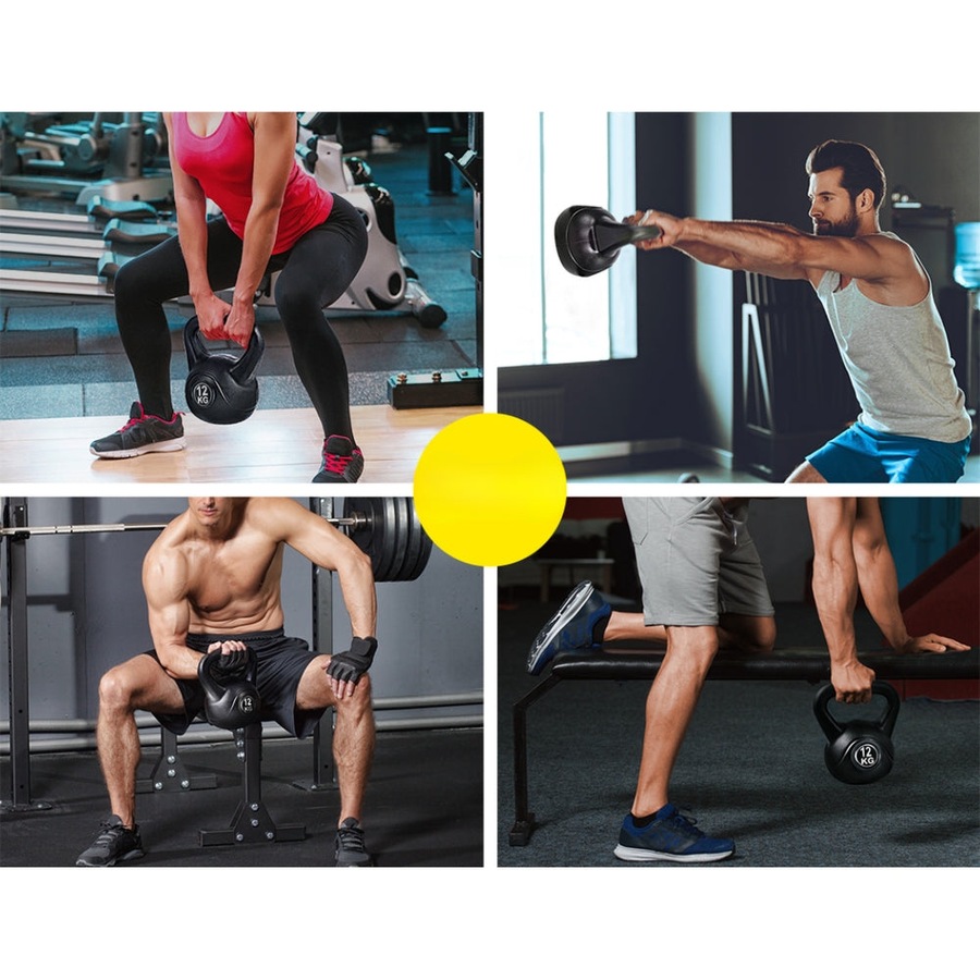 12kg Kettlebell Kettlebells Kettle Bell Bells Kit Weight Fitness Exercise