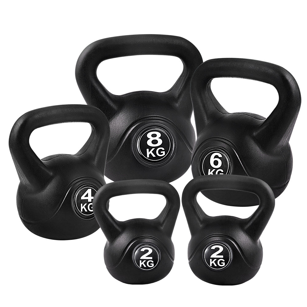 22kg Kettlebell Kettlebells Set Kettle Bell Bells Kit Weight Fitness Exercise Australia