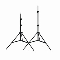 2pcs Studio Photo Light Stand Tripod