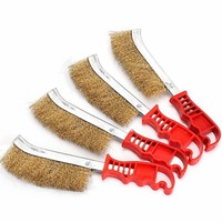 Long Stainless Steel Bristles Hand Wired Cleaning Brush Set
