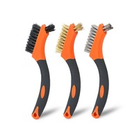 Stainless Steel Hand Wired Cleaning Brush Set