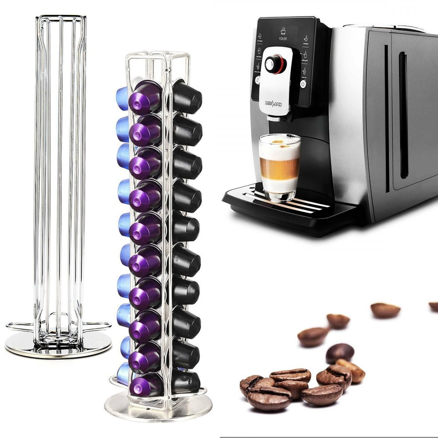 40 Coffee Pod For Nespresso Capsule Holder Dispenser Storage Stand