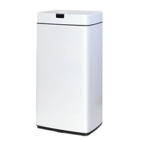 Odour Free Sensor Bin 45L - White