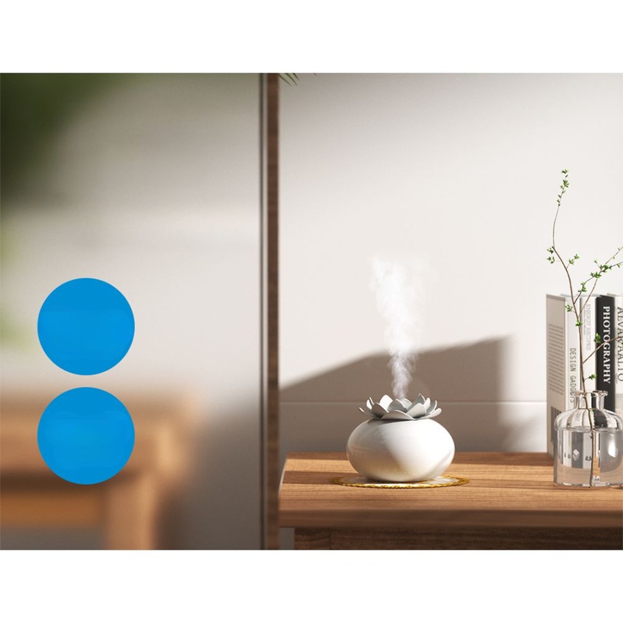 Aromatherapy Diffuser Aroma Ceramic Essential Oils Air Humidifier Lotus