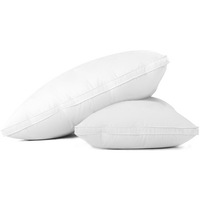Goose Feather Down Twin Pack Bed Pillows