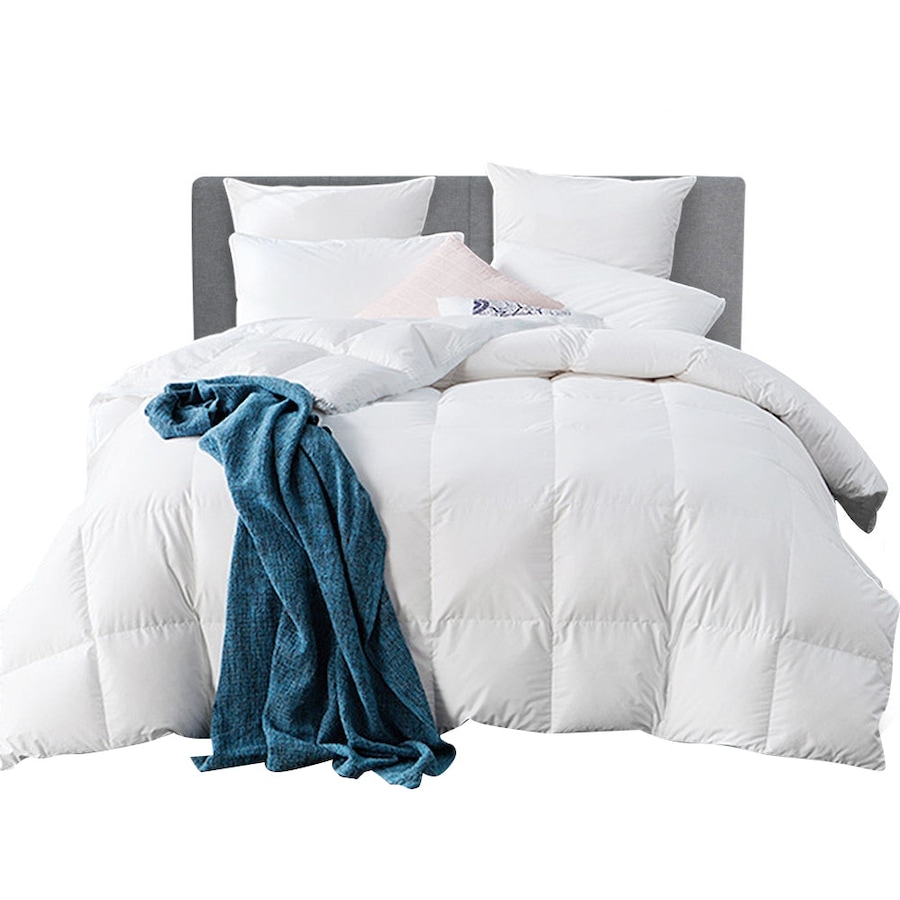 Goose Feather Down Bed Quilt - Super King