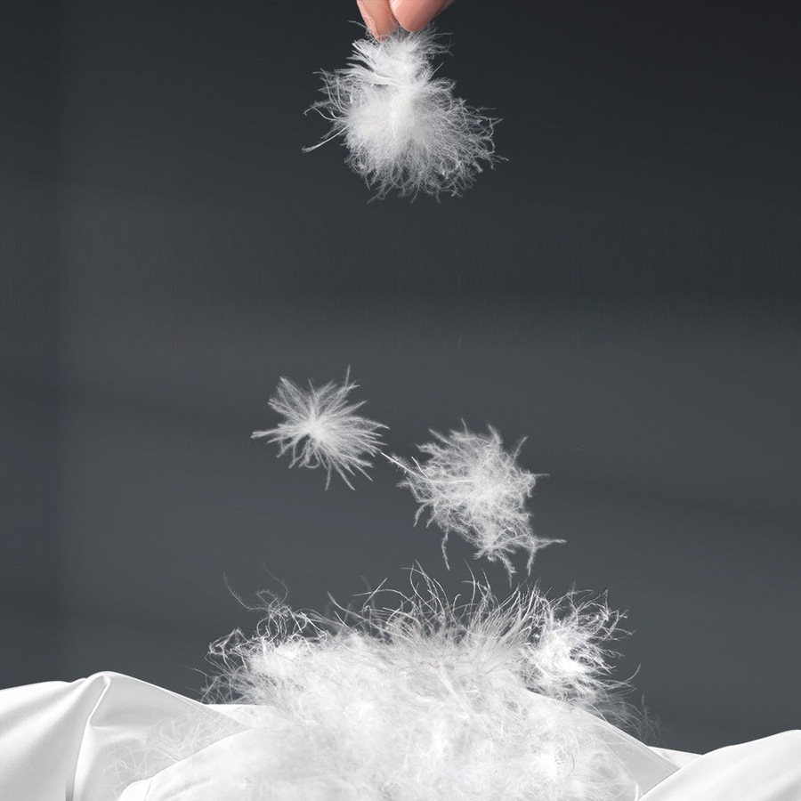 Goose Feather Down Bed Quilt - Super King