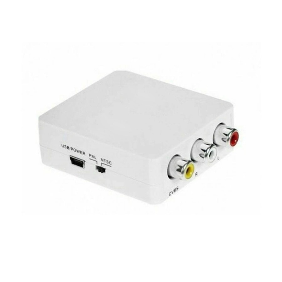 Cable HDMI to AV/RCA Video Audio Adapter Converter