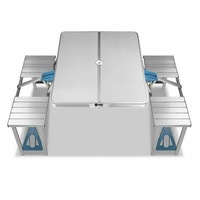 Aluminium Folding Camping Table with chairs