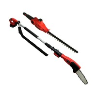 Cordless Chainsaw Hedge Trimmer Saw Electric Lithium Battery - 20V