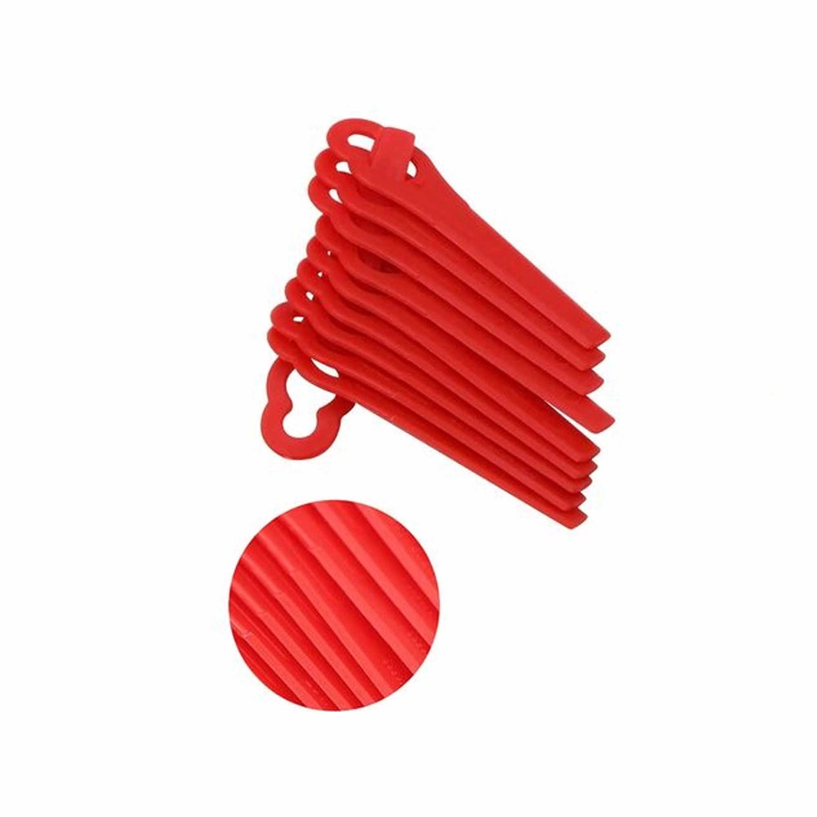 Cordless Whipper Plastic Grass Trimmer Blades For Ozito Kuller Bosch - 100pcs