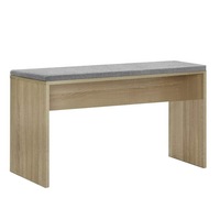 Dining Bench Upholstery Seat Stool Chair Cushion Kitchen Furniture Oak 90cm