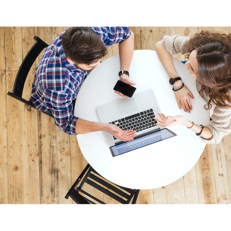 Dining Table Round 4 Seater Replica Tables Cafe Timber White 90cm