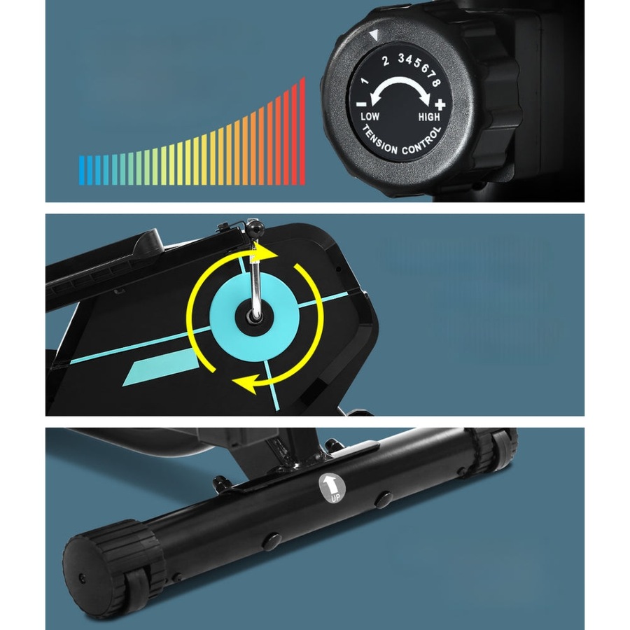 Exercise Bike Elliptical Cross Trainer Bicycle Home Gym Fitness Machine - 117cm x 156cm x 49cm