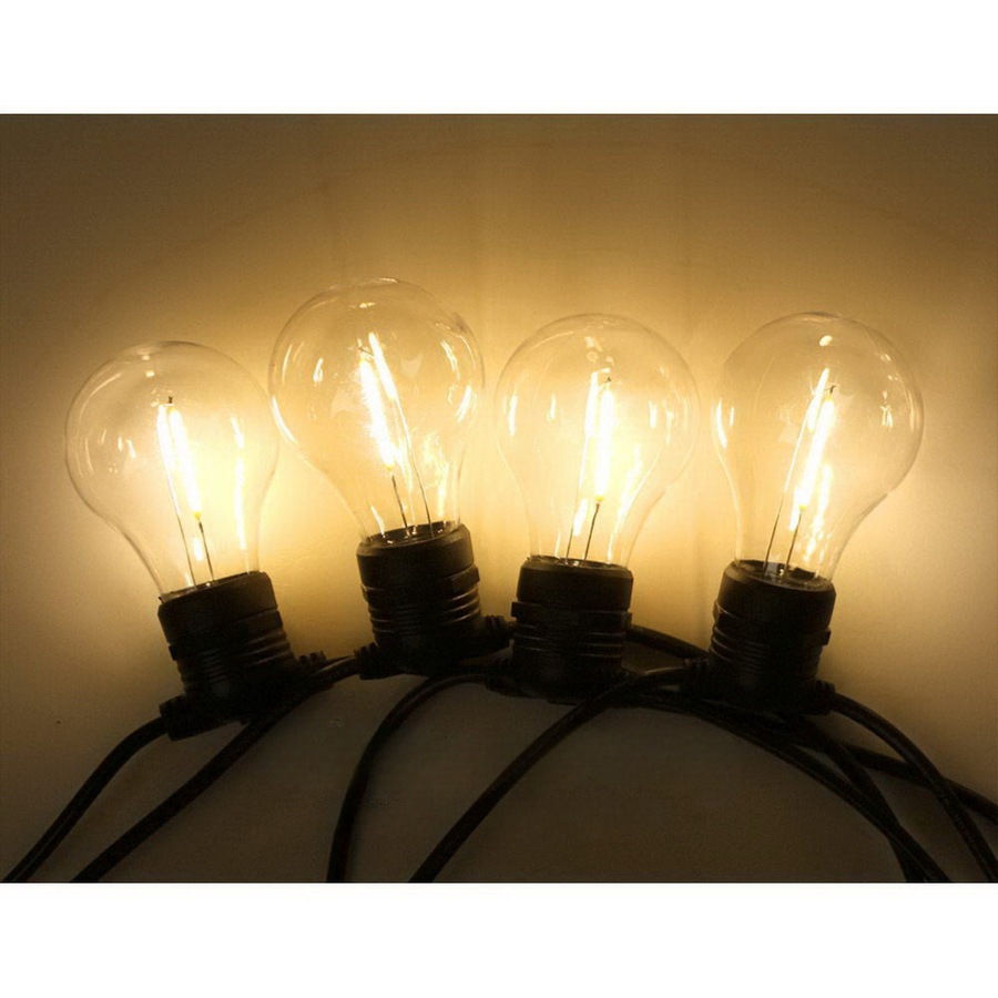 Festoon LED String Lights Outdoor Party Garden Decor - 68m