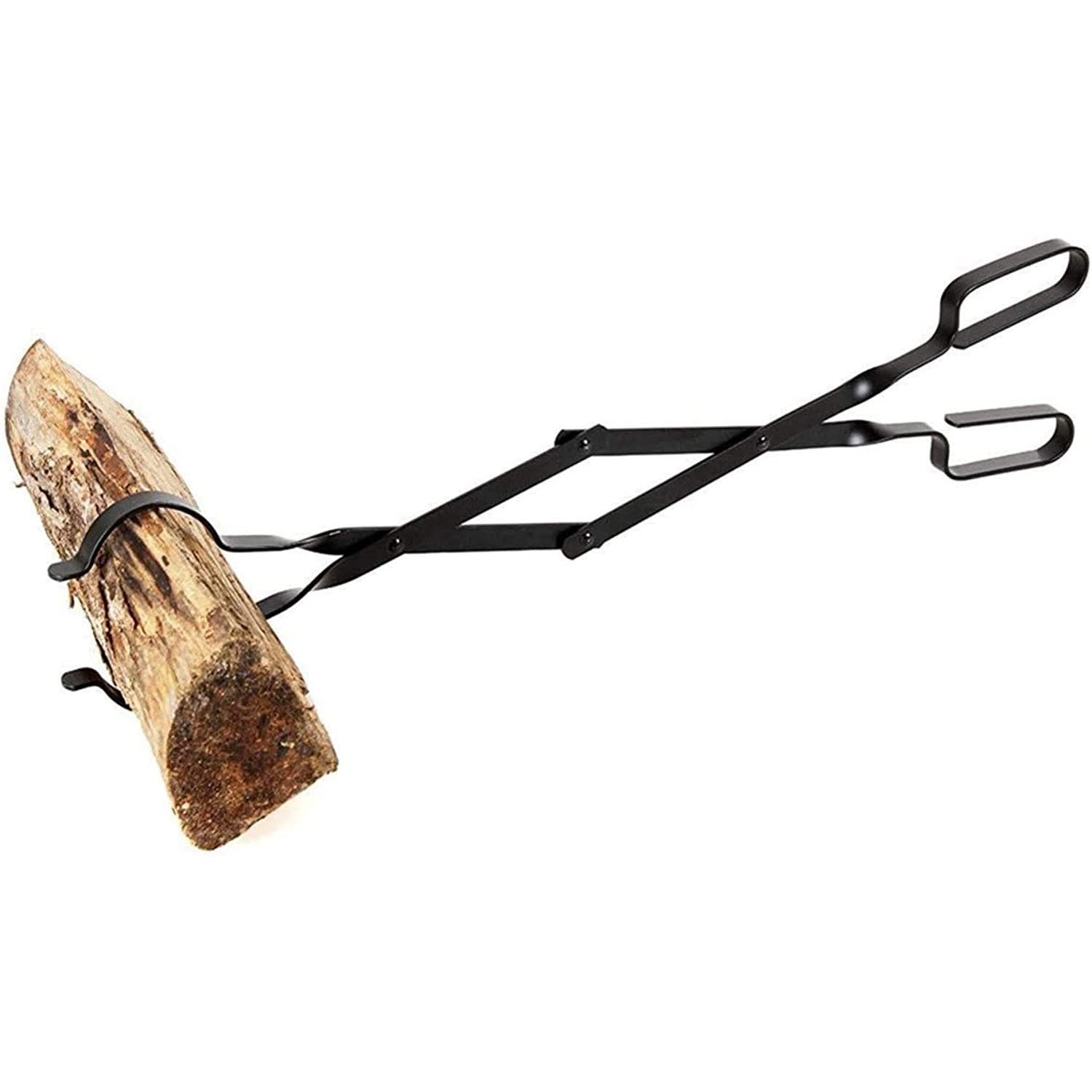 Fire Pit Tool Log Grabber Fireplace Tongs