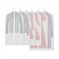Long Size Garment Dress Storage Cover Clothes Jacket Protecor