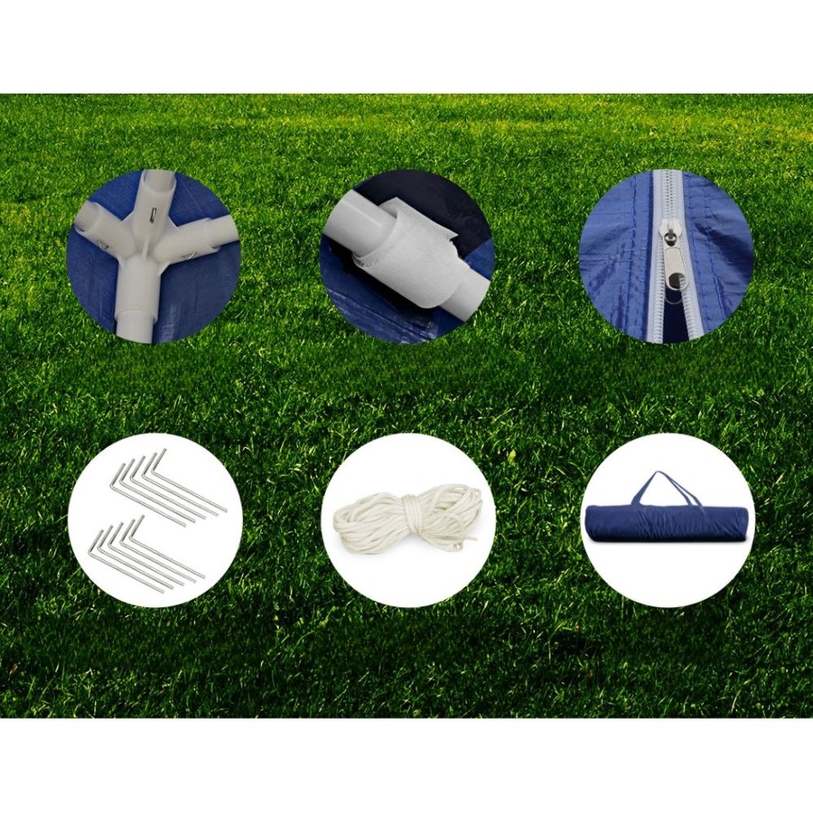 Gazebo Outdoor Wedding Party Camping Tent 6 Wall Panels - 3x6m