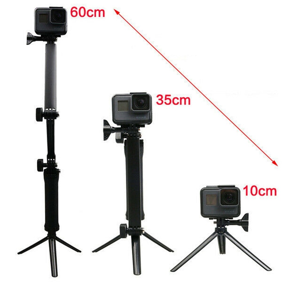 For Go Pro Monopod Selfie Stick Pole Mount
