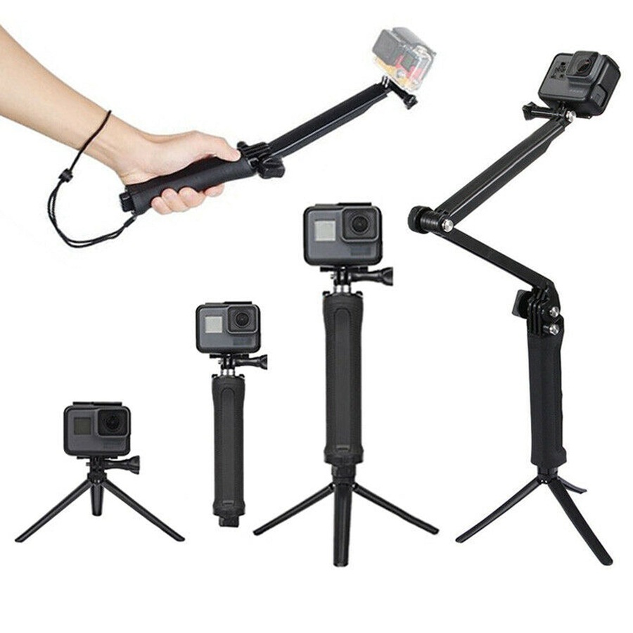 For Go Pro Monopod Selfie Stick Pole Mount