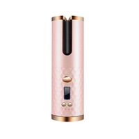 Auto Rotating Ceramic Hair Curling Iron Cordless