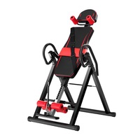 Table Gravity Stretcher Foldable Fitness Gym - Black and Red