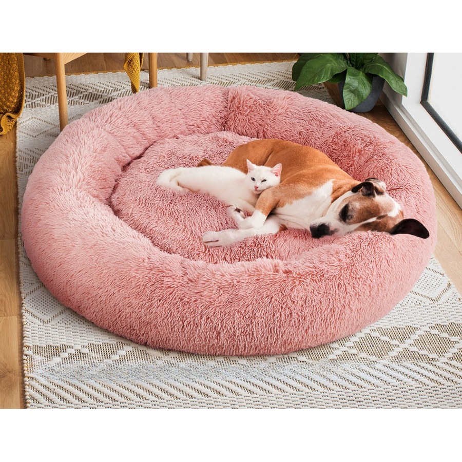 Indoor Dog Bed Pet Bed Cat Extra Large 110cm - Pink