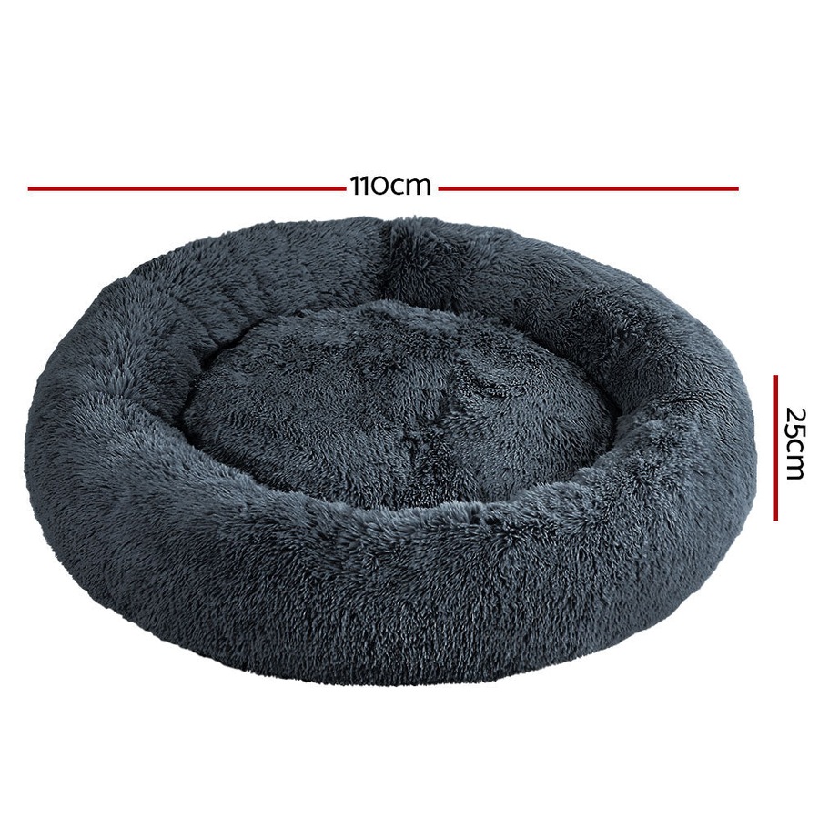 Indoor Dog Bed Pet Bed Cat Extra Large 110cm - White