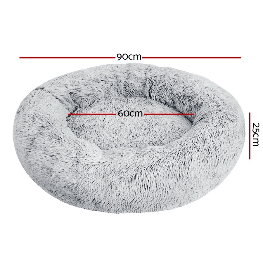 Indoor Dog Bed Pet Bed Cat Large 90cm - Charcoal