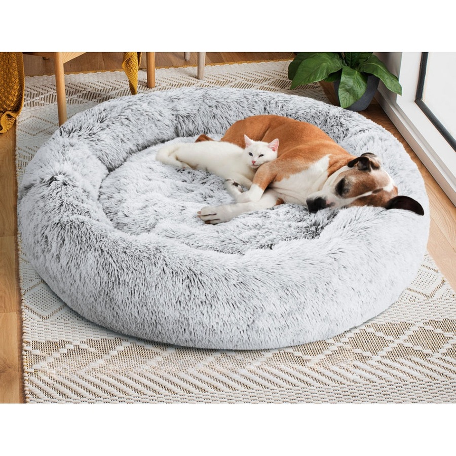 Indoor Dog Bed Pet Bed Cat Large 90cm - Charcoal