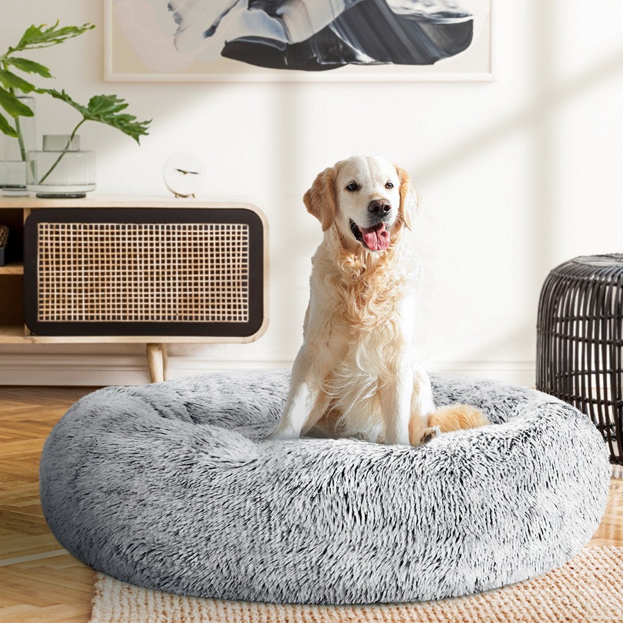Indoor Dog Bed Pet Bed Cat Large 90cm - Charcoal