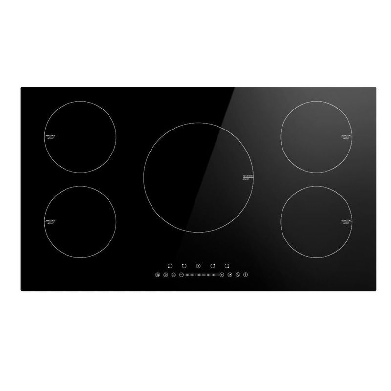 Buy Induction Cooktop 90cm Electric Cooker Ceramic 5 Zones Stove Hot