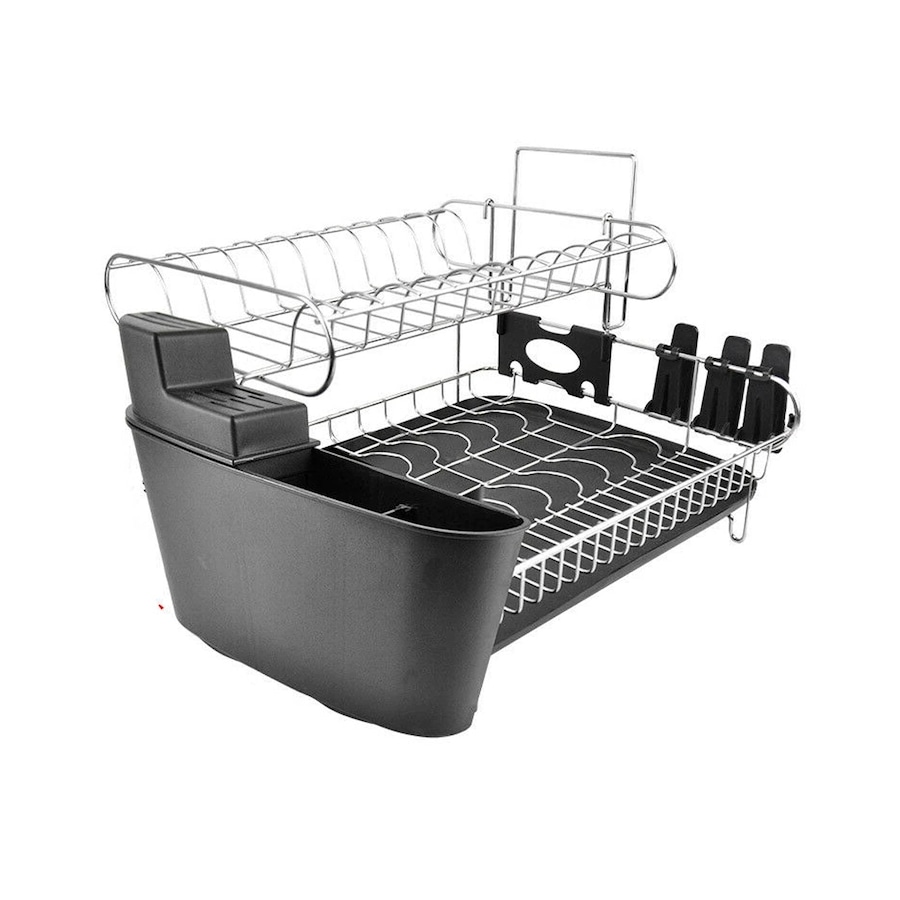 Kitchen Sink Dish Drainer Drying Rack Holder