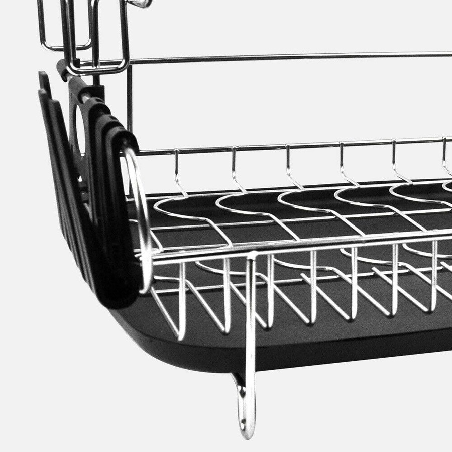 Kitchen Sink Dish Drainer Drying Rack Holder