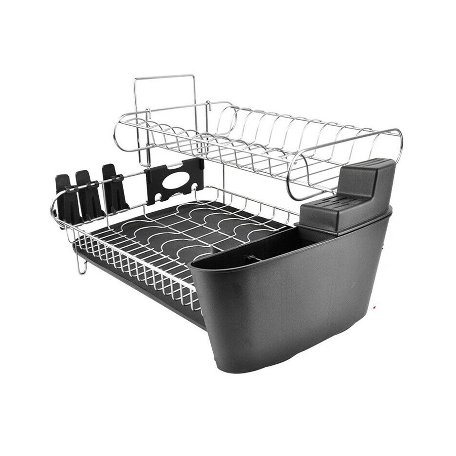 Kitchen Sink Dish Drainer Drying Rack Holder