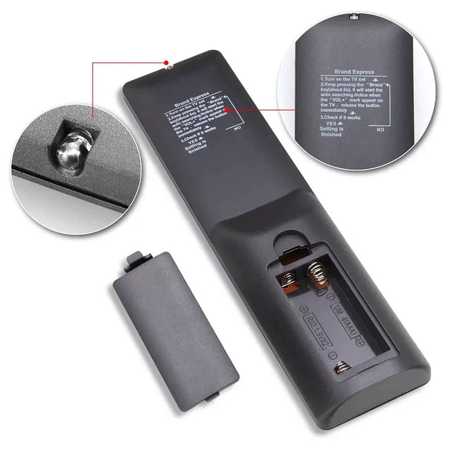 Buy LED/LCD TV Remote Control Universal Replacement Smart TV Remote ...