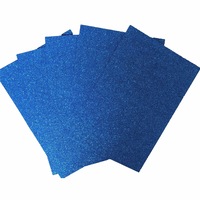 Mixed Colour Glitter Sheets 12 Assorted Colour - 10pcs