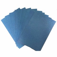 Mixed Colour Glitter Sheets 8 Assorted Colour - 10pcs