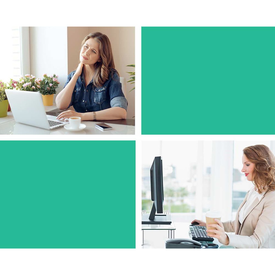 Desk Stand Monitor Riser - Tempered Glass