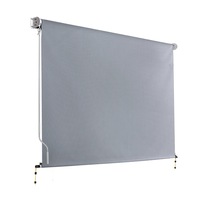 Outdoor Blind Window Roll Down Canopy Privacy Screen - 3x2.5m