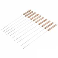 Outdoor Smoker Reusable Skewer Grill Set 24 pcs