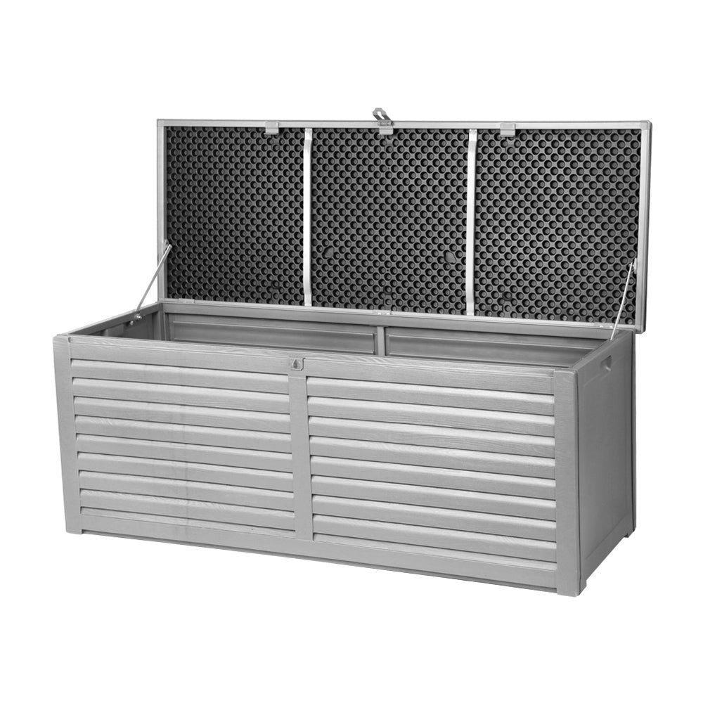 Indoor Outdoor Storage Container Box Seat - 390L