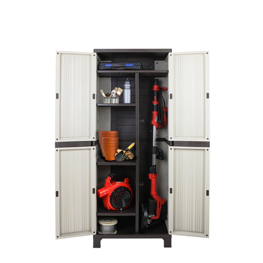 Lockable Outdoor Storage Cabinet - 173 cm