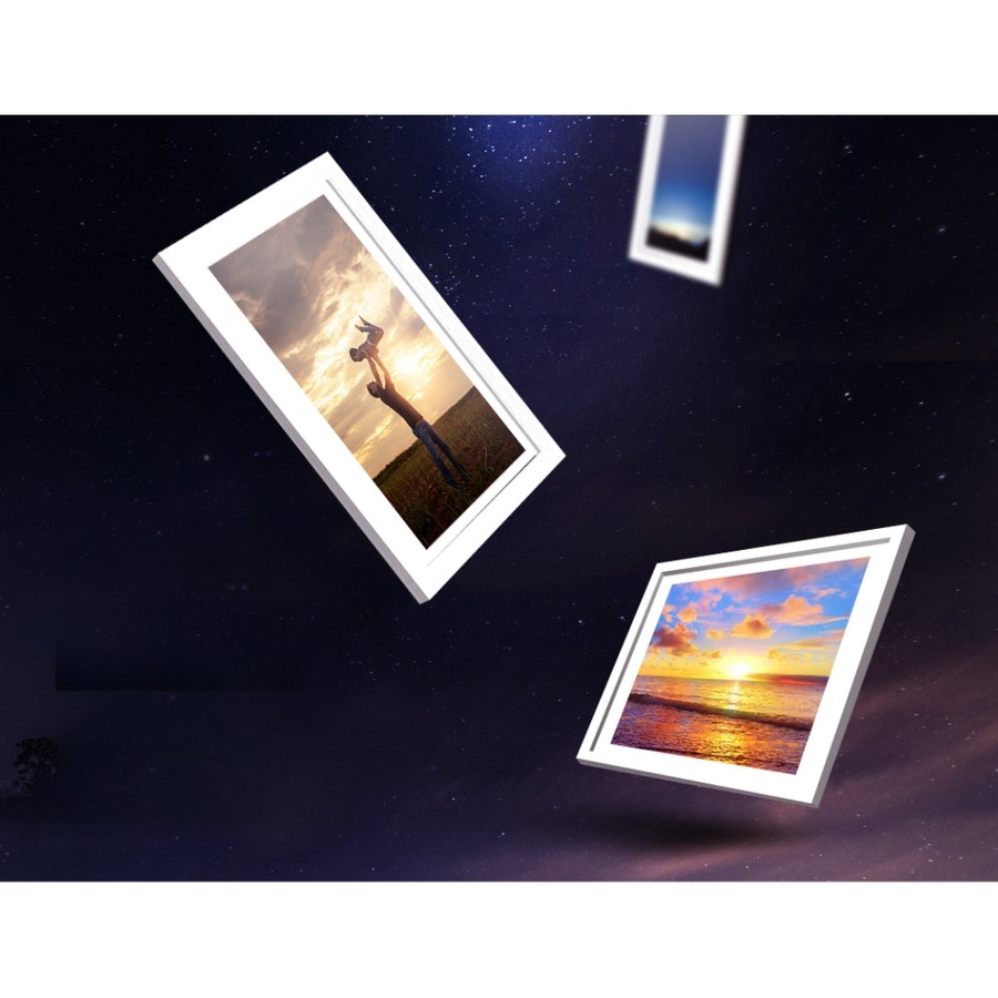 Photo Frames 30PCS 8x10in 5x7in 4x6in 3.5x5in Hanging Wall Frame White