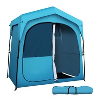 Pop up Camping Shower Portable Outdoor Tent - Blue