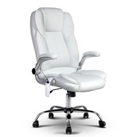 Massage and Office Computer Desk Chair - White
