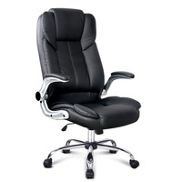 Office Executive Massager Computer Desk Chair - Black