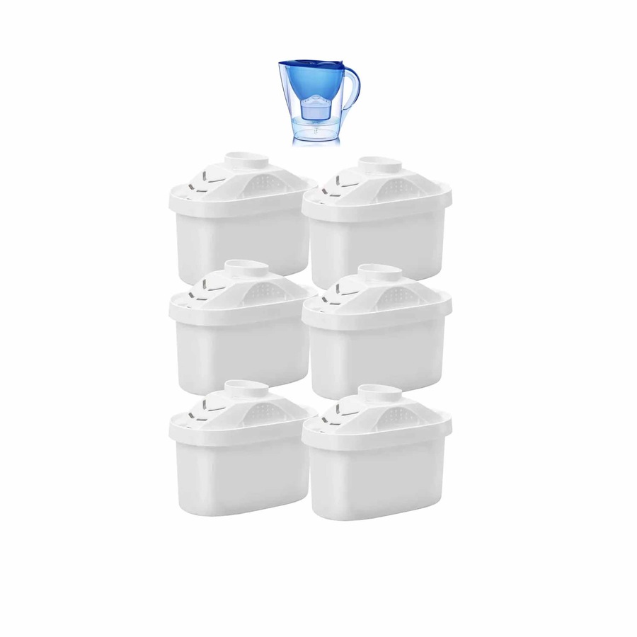 Replacement Cartridges For BRITA Maxtra Plus Water Filter Jug - 6-Pack
