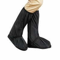 Waterproof Rain Anti-slip Boot Shoe Covers Black