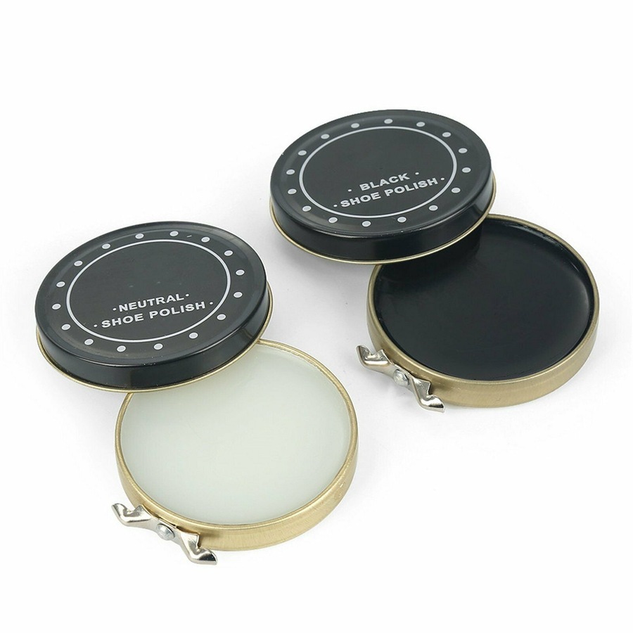 Shoe Shine Polish Cleaning Care Tool Kit Brush Set